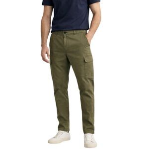 Tommy Hilfiger Men’s Cargo Chino Pants Army Green 36x32